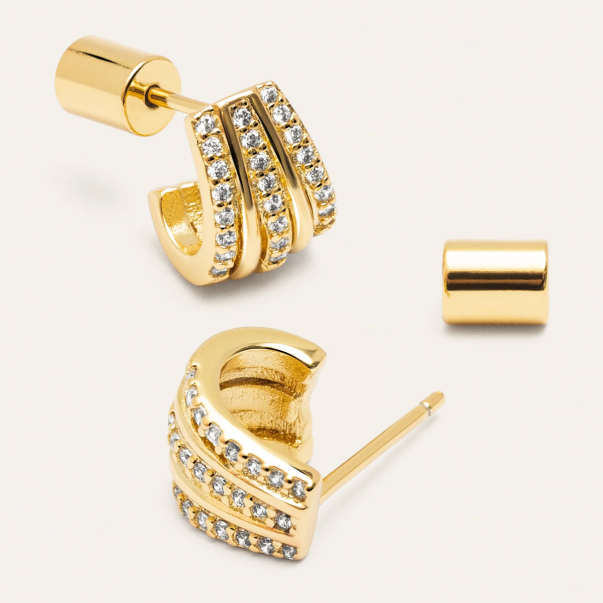 Orecchini Hamptons Placcato Oro