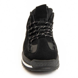 Sneaker De Plataforma - Negro - Altura: 4 Cm