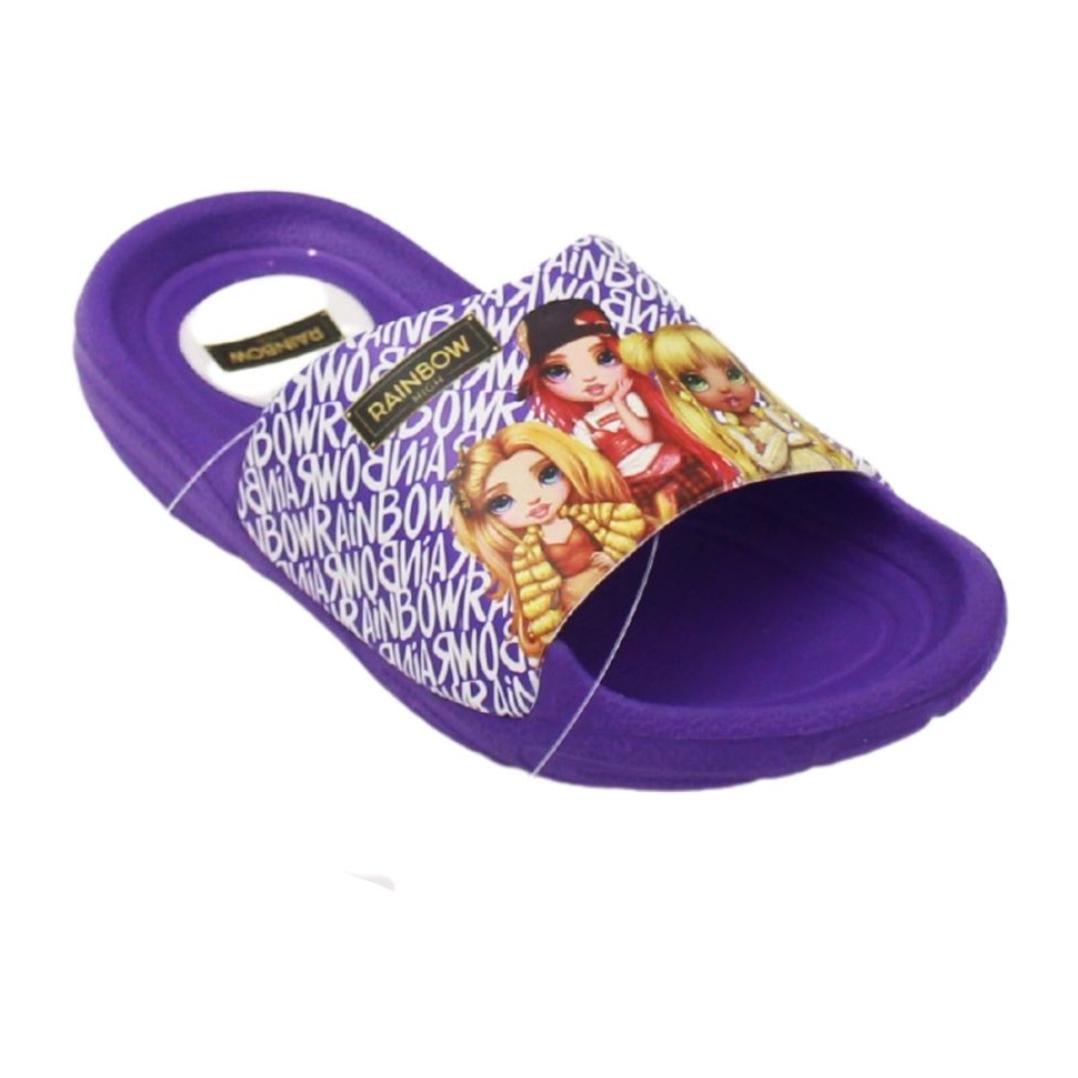 Ciabatta con Fascia Rainbow High Viola Lei Easy Shoes Viola