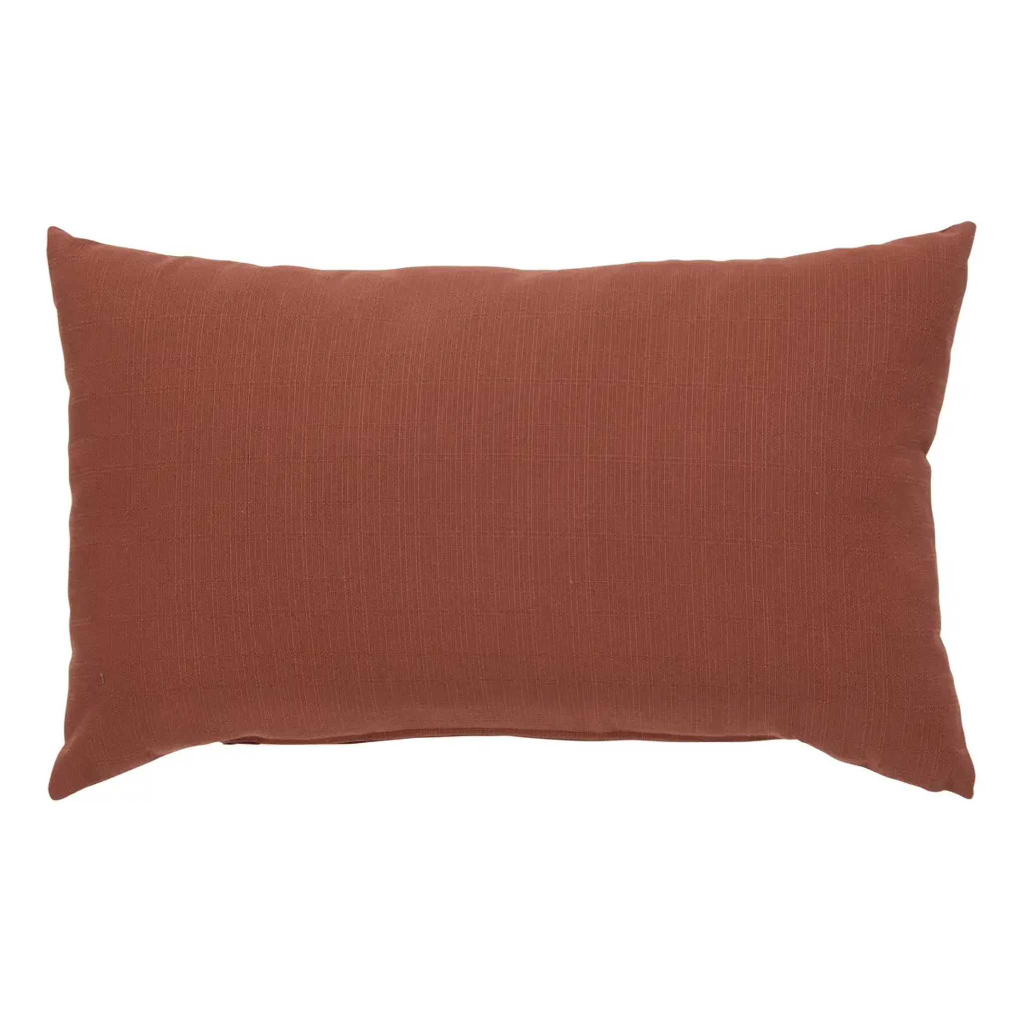 Coussin déco Korai 50x30cm acajou