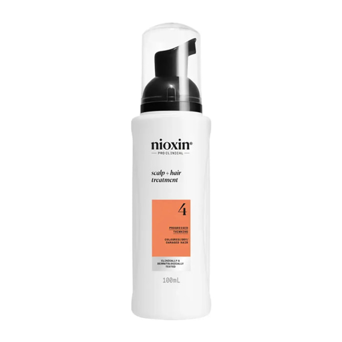 NIOXIN System 4 Hair Treatment Capelli Coloratii Con Assottigliamento Avanzato 100ml