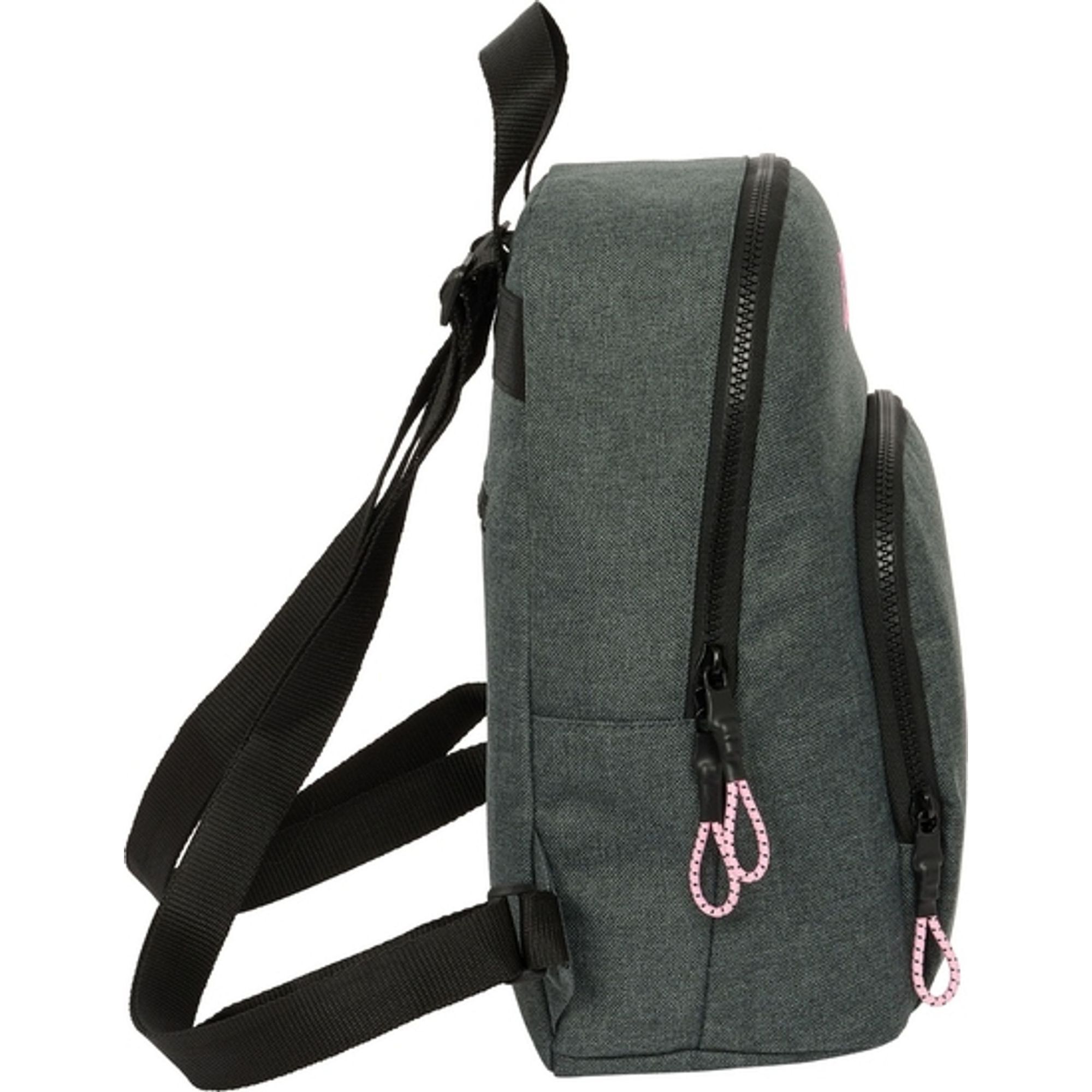 Mini mochila kappa "silver pink"