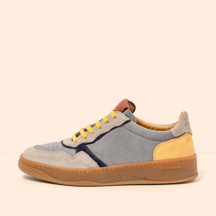 Zapatillas N5844 MULTI LEATHER DENIM-HONEY/ GEO color Denim-honey