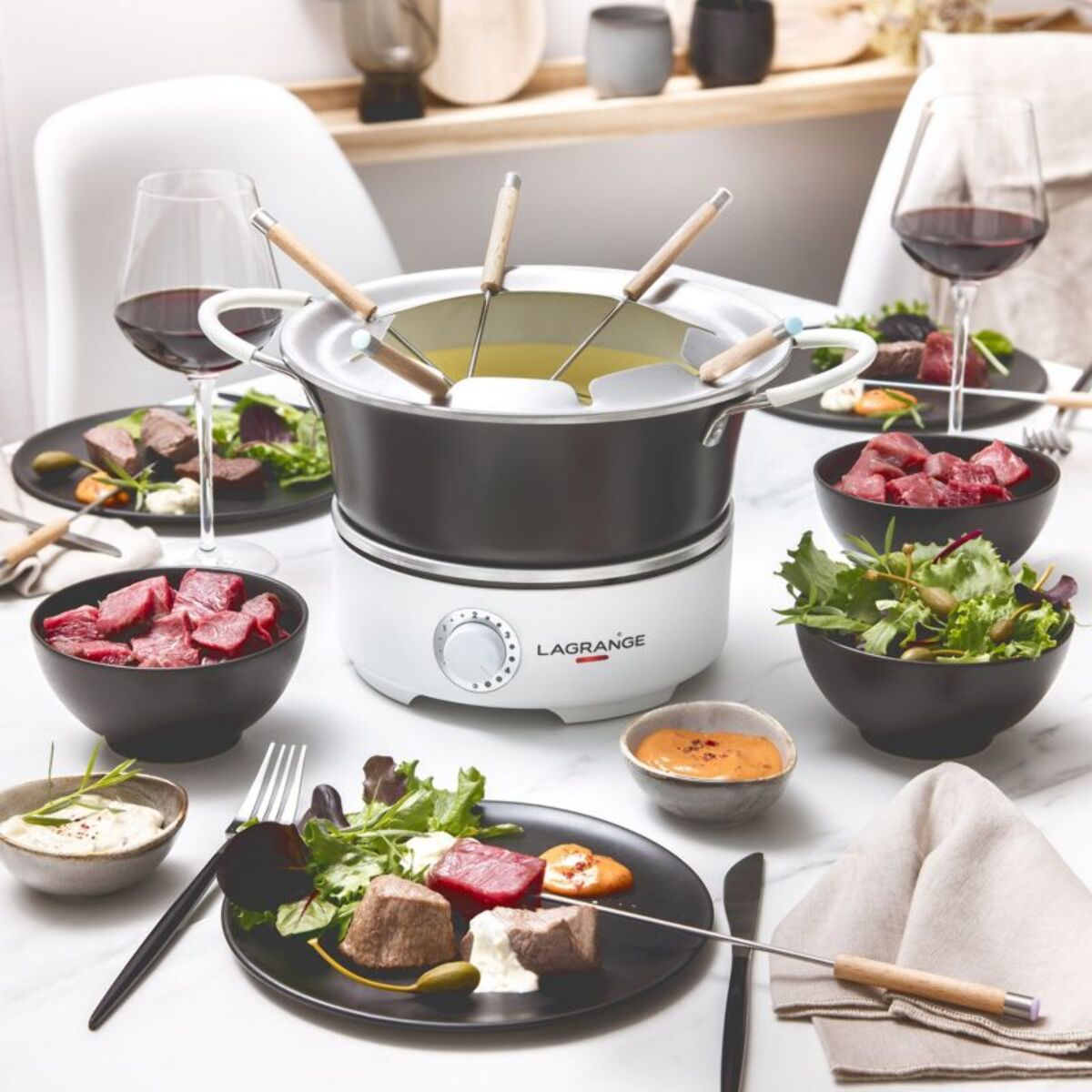 Fondue LAGRANGE prestige charbon