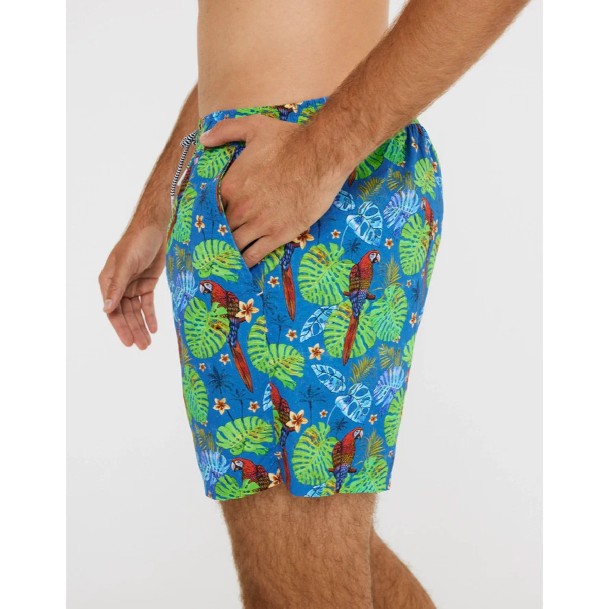 Bañador Corto Azul - Yellow