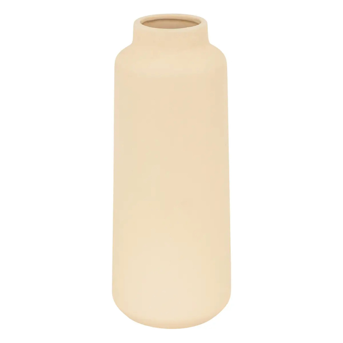 Vase céramique Rily beige H30cm