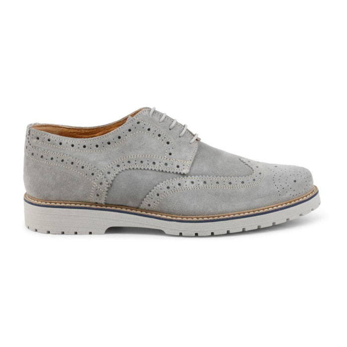 Zapatos Oxford para Hombre - Duca di Morrone Tancredi Suede Gray