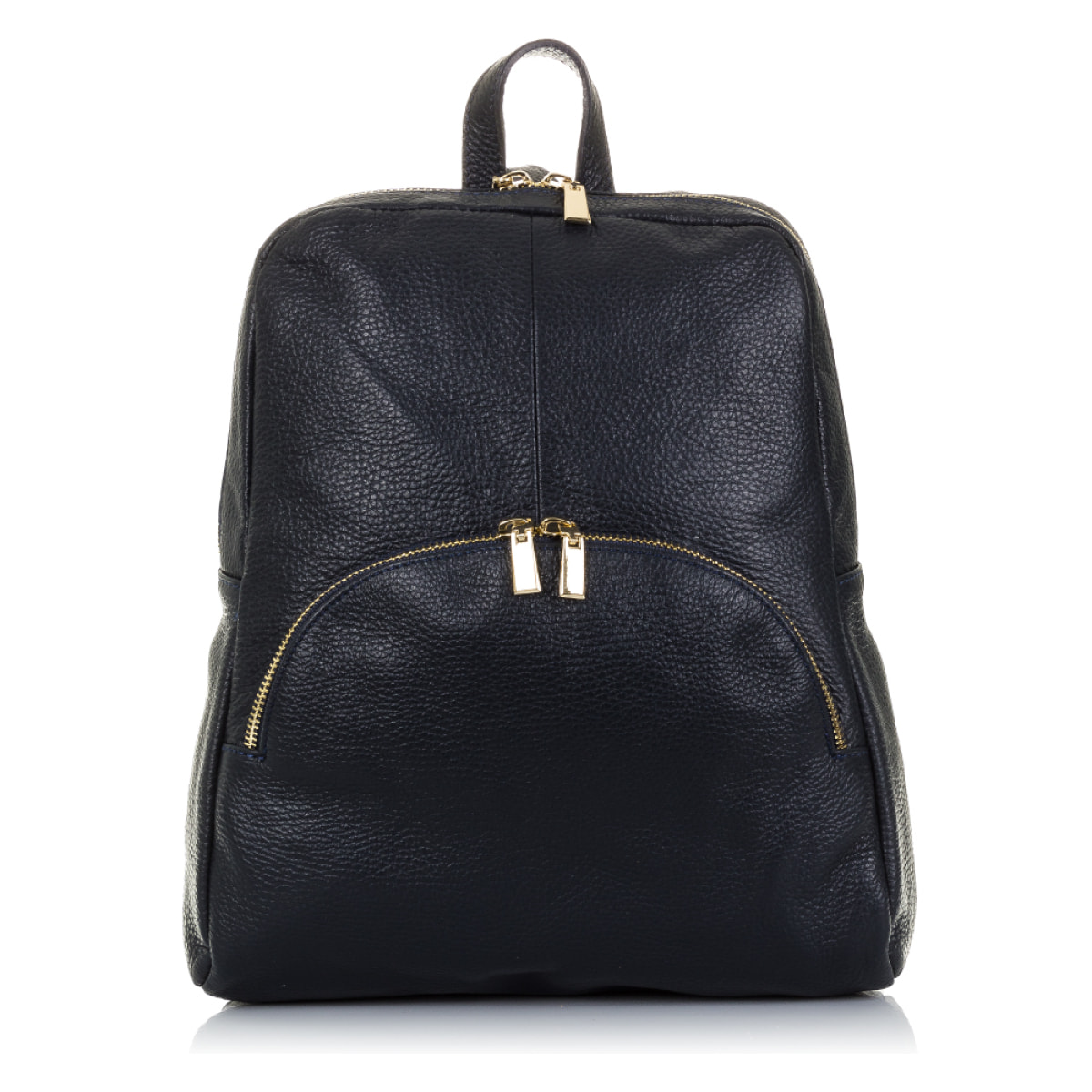 Monastier Bolso mochila Mujer.Piel auténtica Dollaro