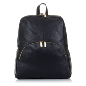 Monastier Bolso mochila Mujer.Piel auténtica Dollaro