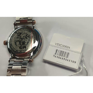 Versace Reloj Analógico De Cuarzo. Greca Sphere