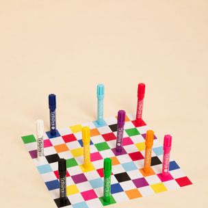 Tattoopen - Feutre de Tatouage Temporaire et Lavable Visage et Corps