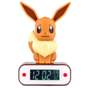 Pokemon Figura Sveglia Eevee Lampada 18 cm Teknofun