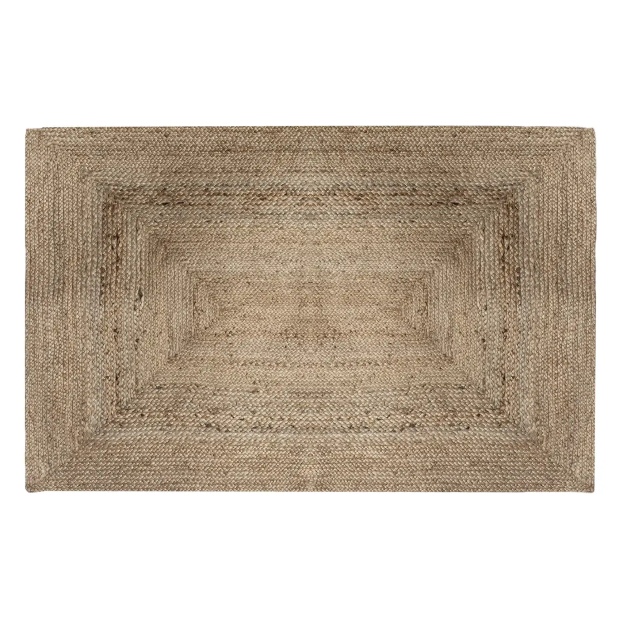 Tapis "Natura" en jute beige 120x170cm