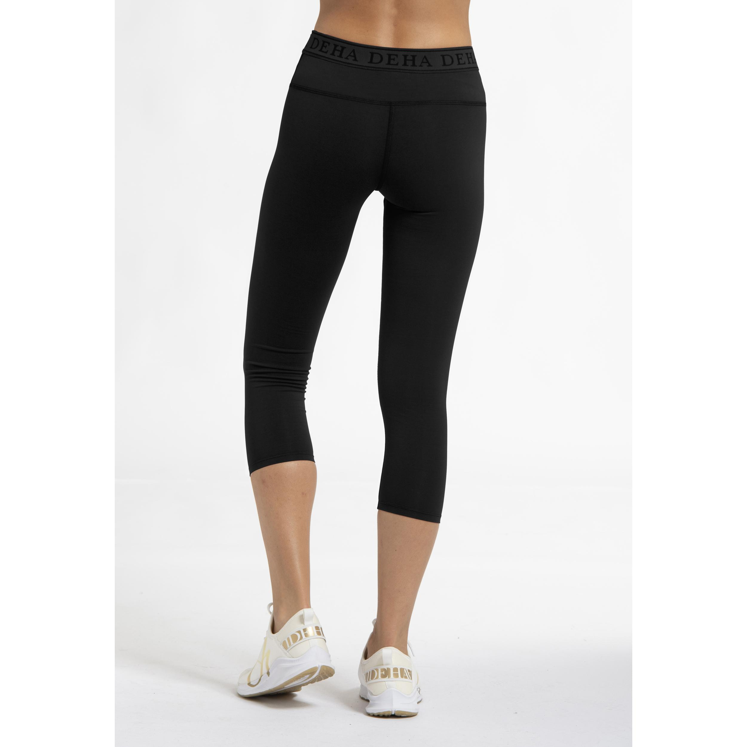 DEHA - Leggings JERSEY STRETCH 3/4 LEGGINGS in cotone per donna