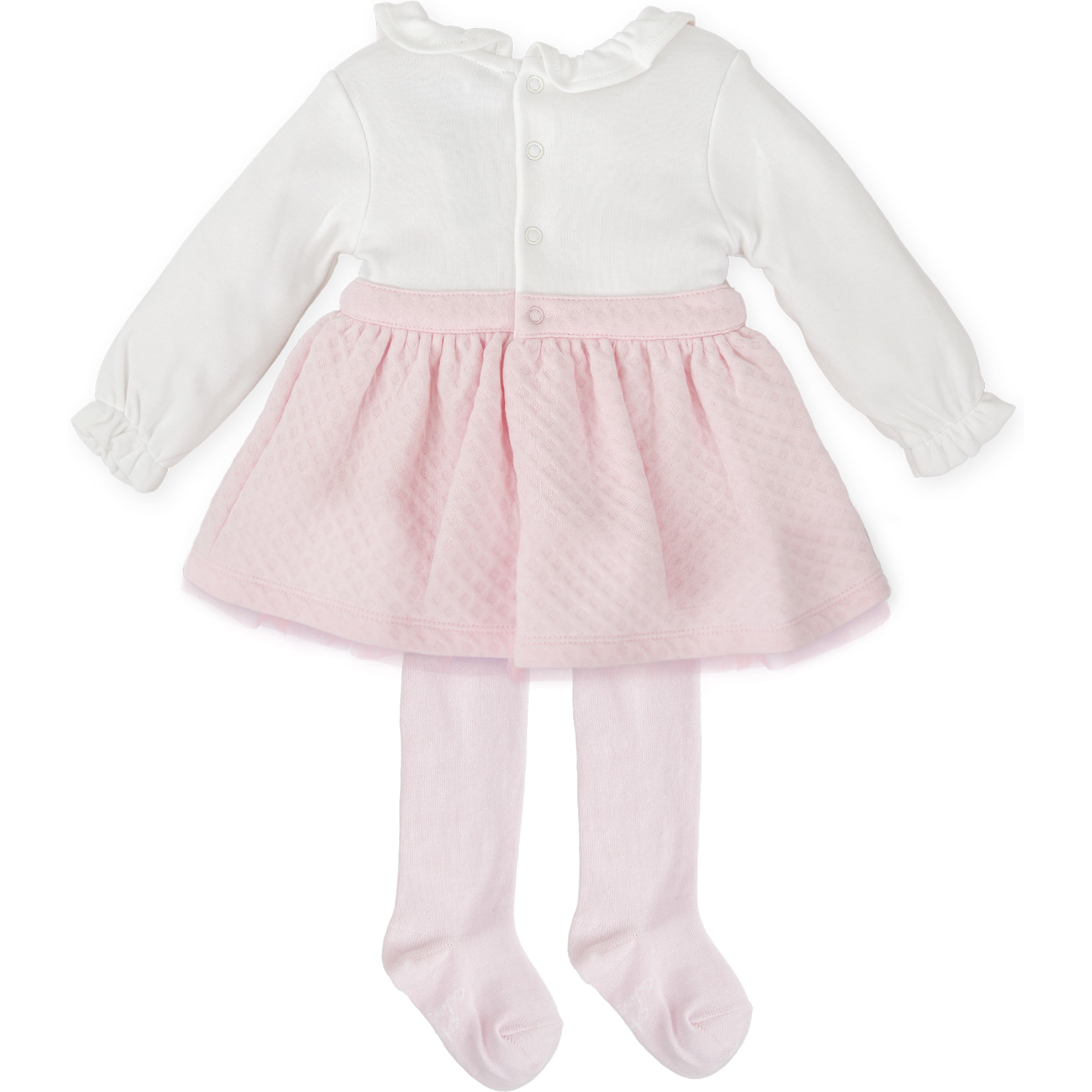 VESTIDO CON LEOTARDOS ROSA - Rosa