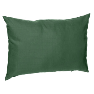 Coussin déco d'extérieur "Korai" vert olive 30x50cm en polyester