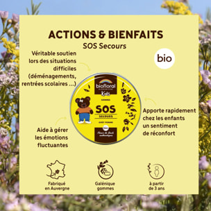 Biofloral - Enfants SOS Secours Jour - Bio - 45 gr