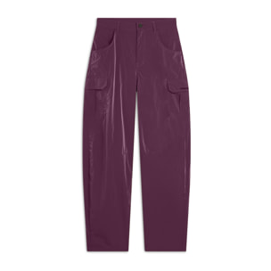 Pantaloni Cargo carrot fit in nylon navetta
