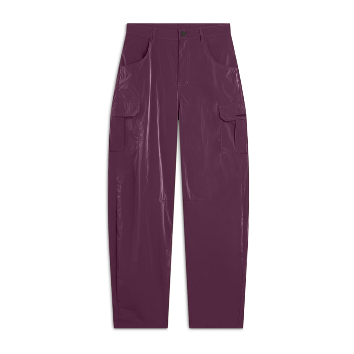 Pantaloni Cargo carrot fit in nylon navetta