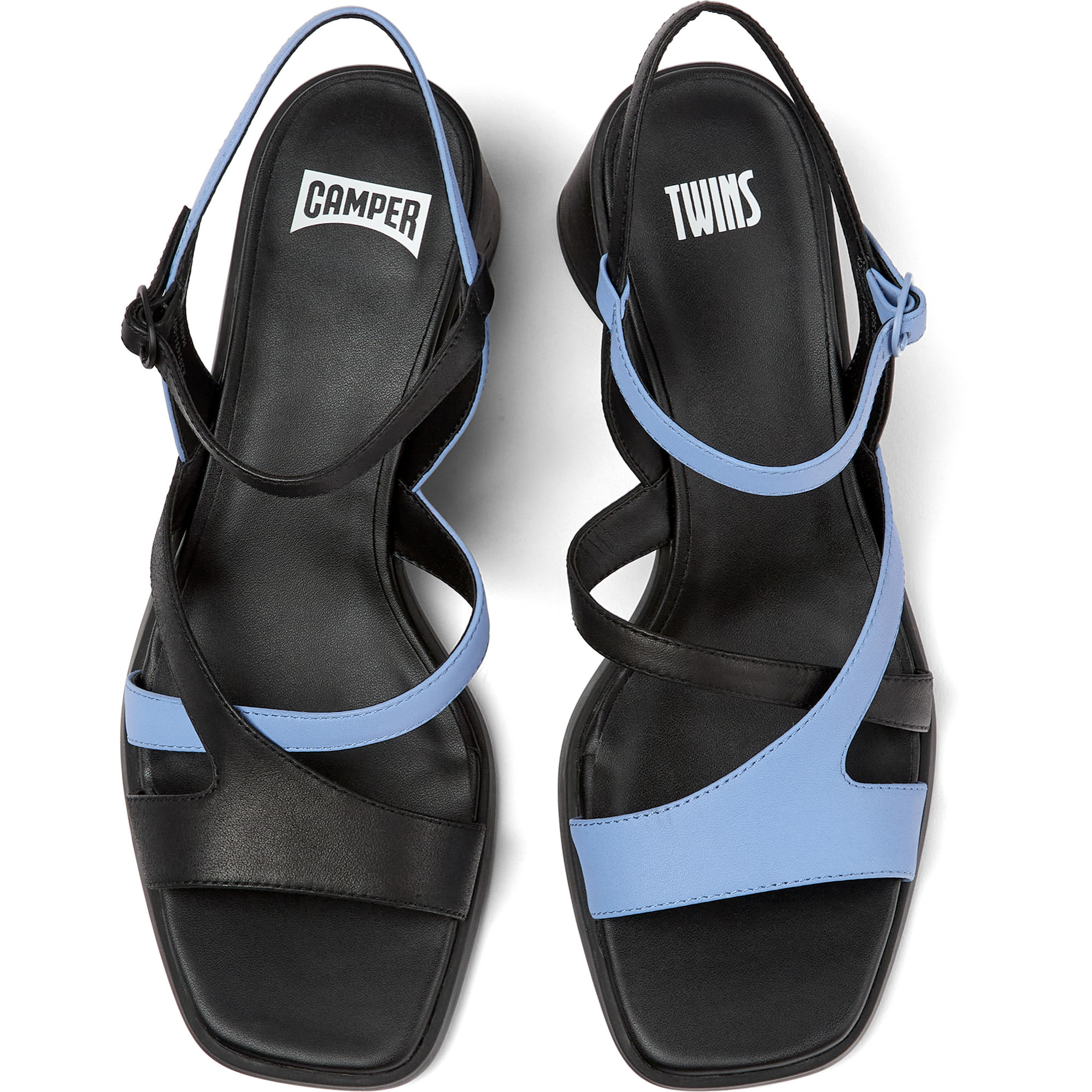 Sandalias - CAMPER Kiara - Multicolor - Cuero liso