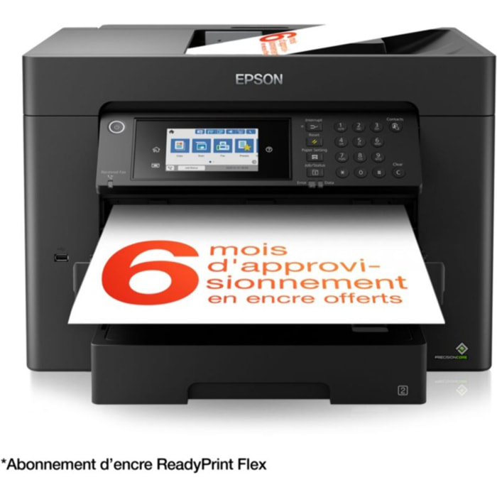 Imprimante jet d'encre EPSON WorkForce WF-7840DTWF
