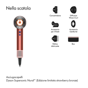 Phon Asciugacapelli Dyson Supersonic Nural™ (Strawberry/Bronze) | Ricondizionato