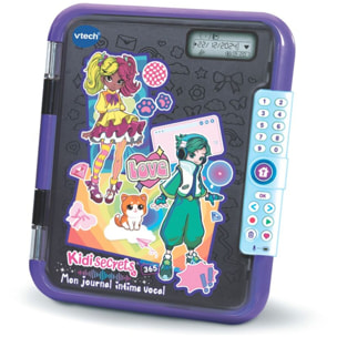 Jeu éducatif VTECH KidiSecrets365-Mon journal intime noir