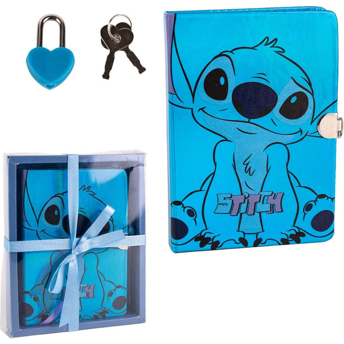 Diario Caja Stitch Blue