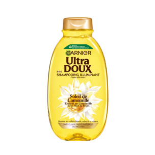 Lot de 12 - Garnier Ultra Doux Soleil de Camomille Shampooing Illuminant 300ml - Homme & Femme