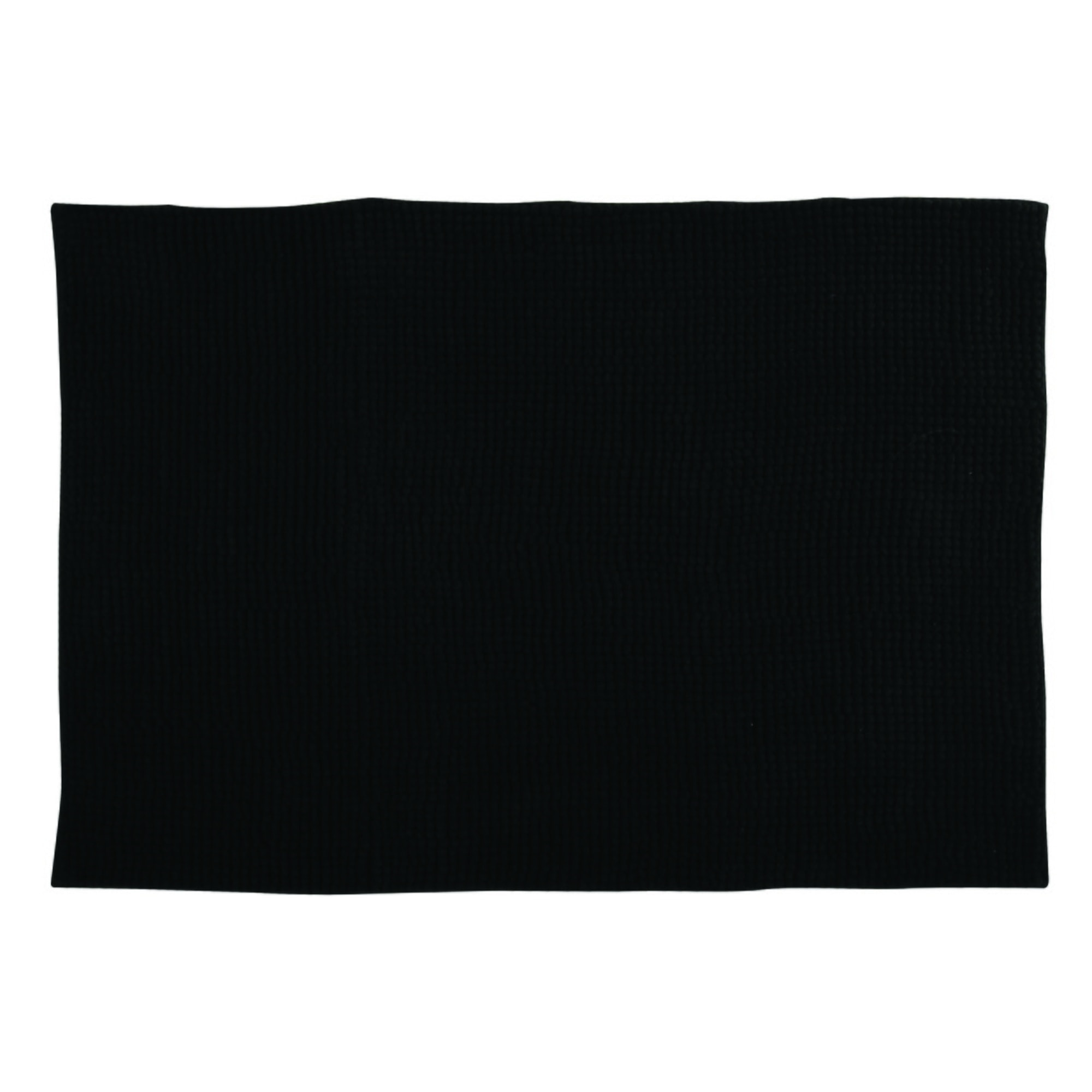 ALFOMBRA DE BAÑO CHENILLE 50X80 CM NEGRO