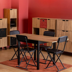Table extensible 2 à 6 personnes à rabat
