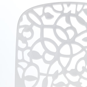 Set 6 sillas flora blanca