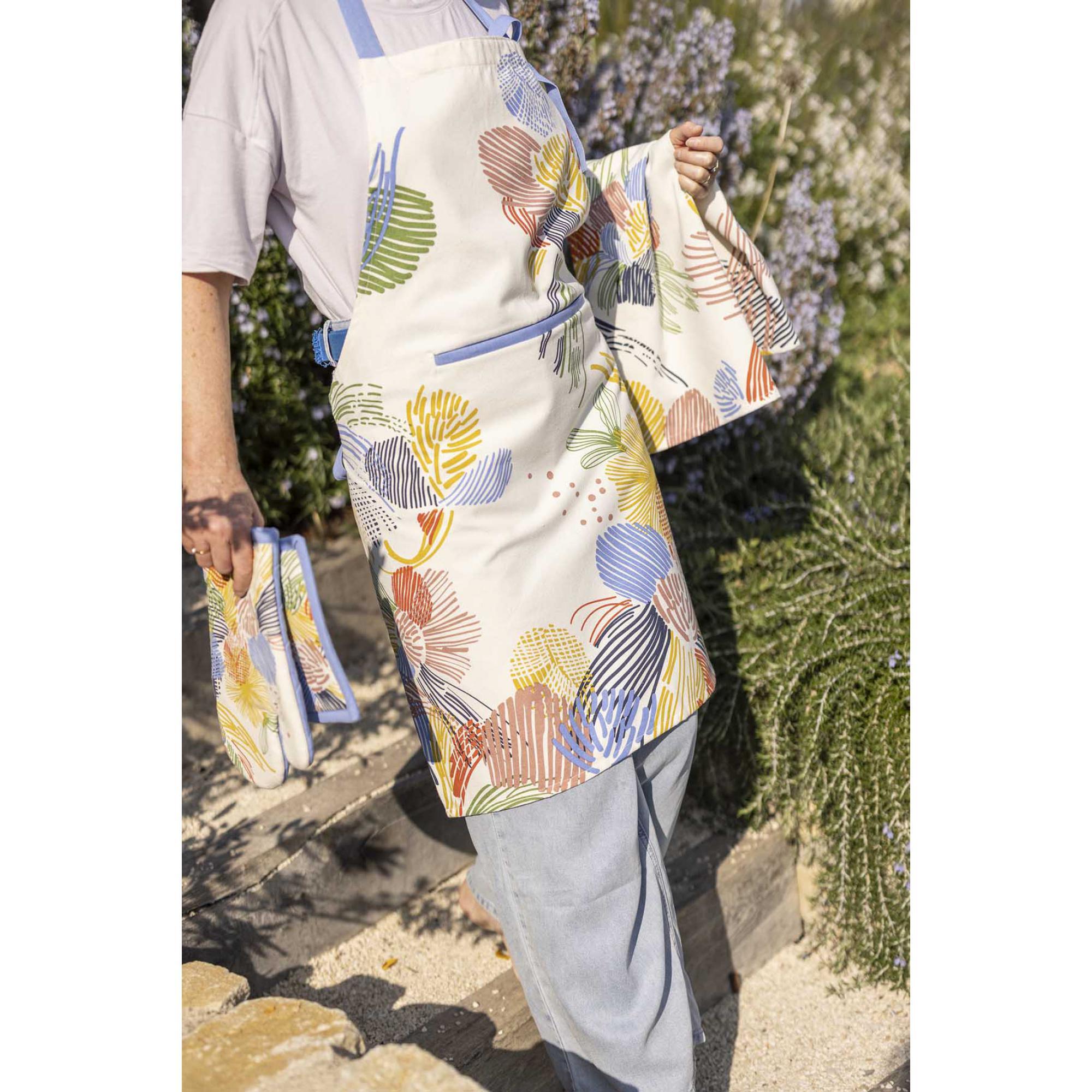 Tablier de cuisine recyclé Abelia avec poche