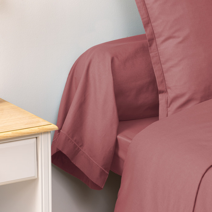 Taie de traversin "Carina" 85x185cm rose blush