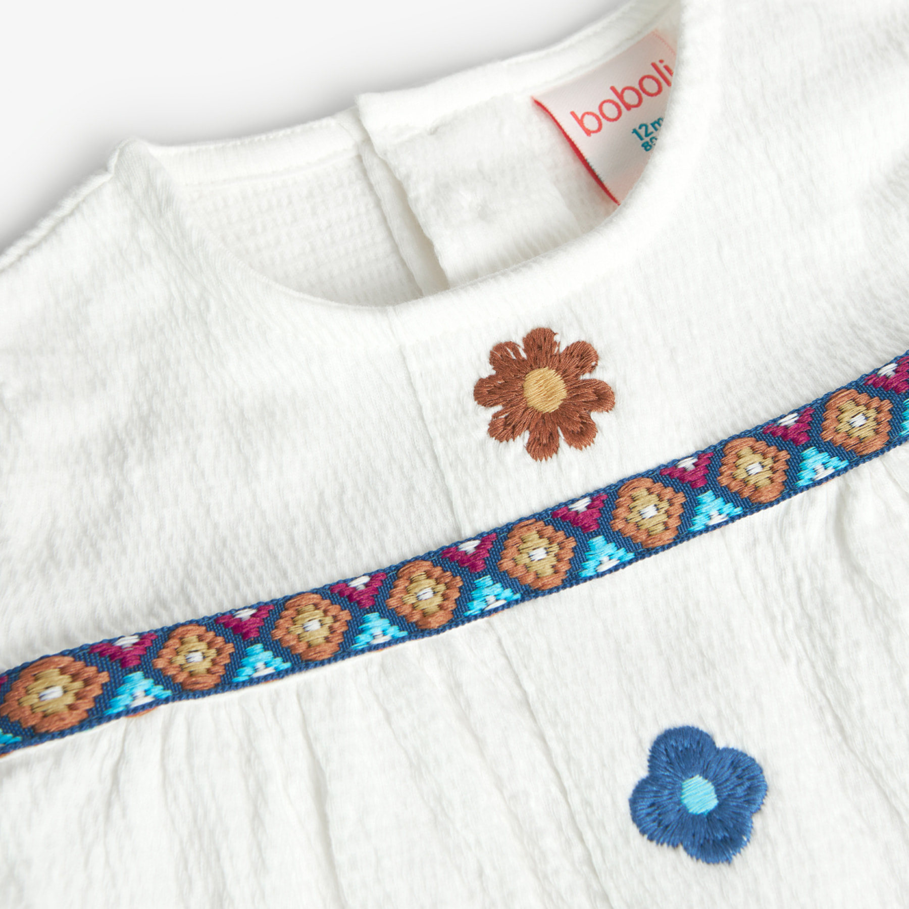 Camiseta punto engomada de bebé -BCI