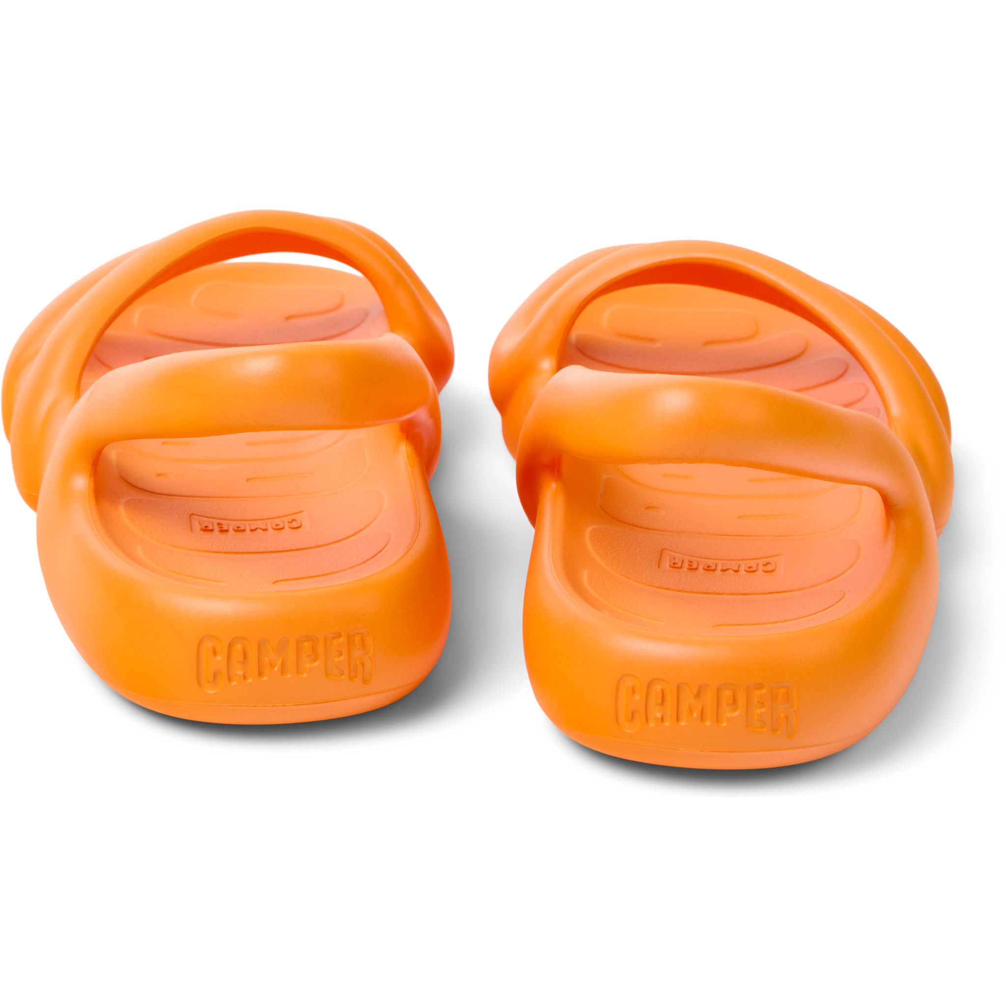Sandali - CAMPER Kobarah Flat - Arancio - Sintetico
