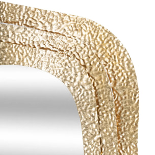 Miroir "Brenda" doré 89x58cm