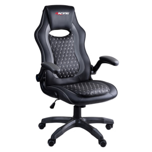 Silla de Juego Pro Racing Negro 69x66x122