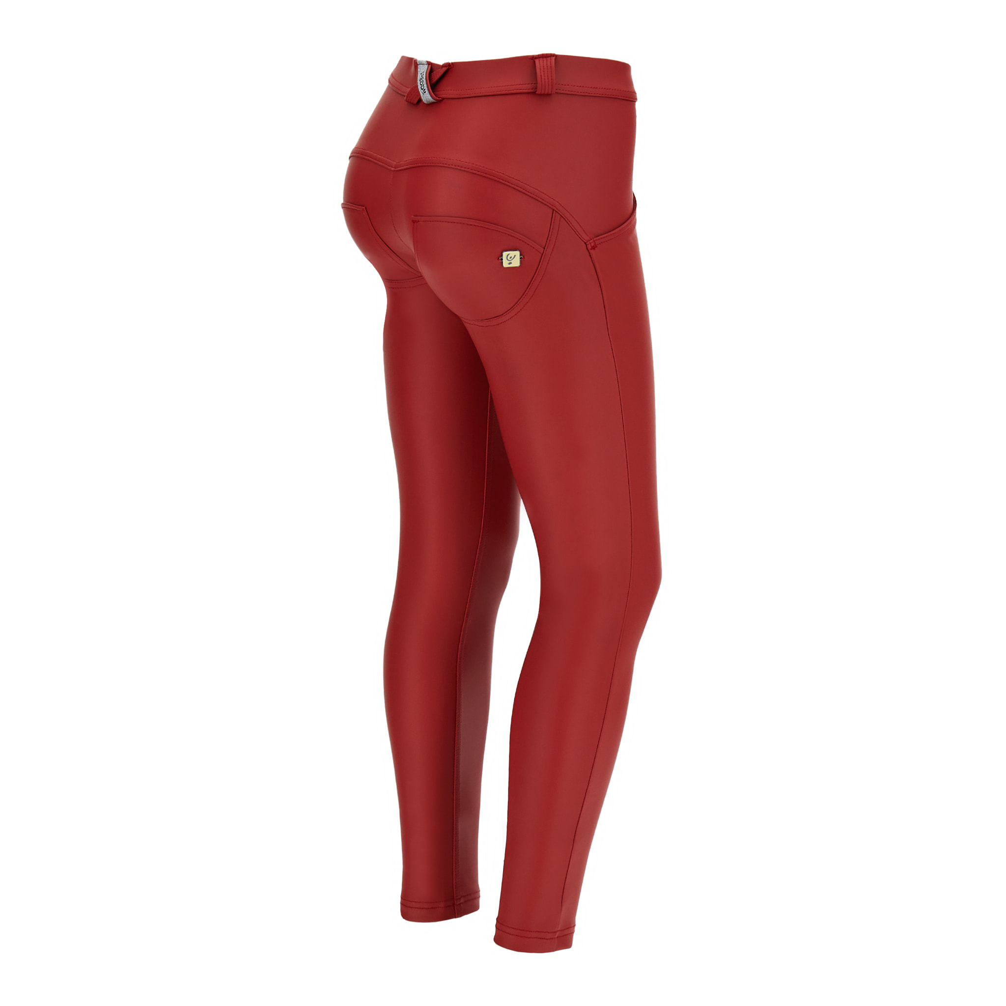 Pantaloni push up WR.UP® 7/8 superskinny similpelle ecologica