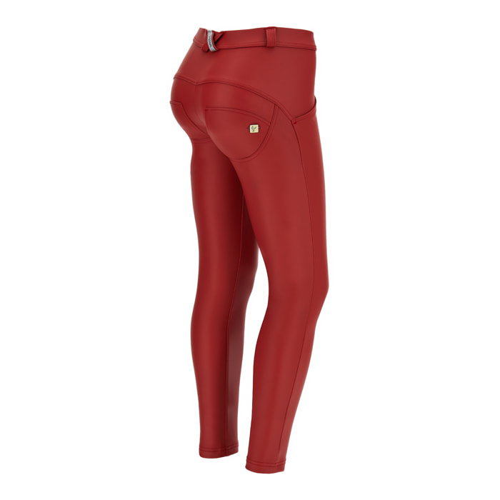 Pantaloni push up WR.UP® 7/8 superskinny similpelle ecologica