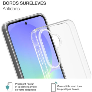 Coque BIGBEN CONNECTED A37 5G Silisoft transparente recyclé
