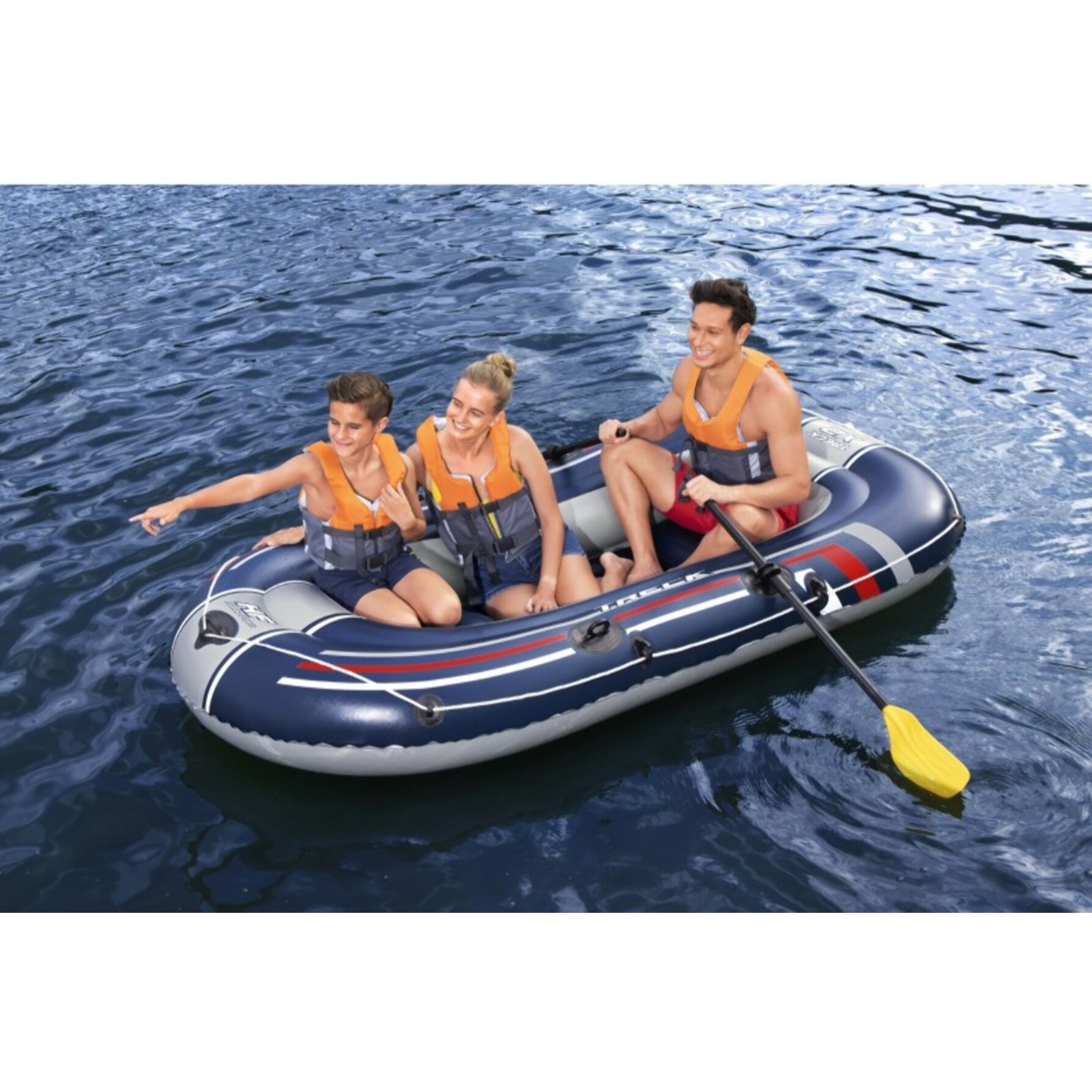Bestway Bateau gonflable Hydro-Force Treck X2 255 x 127 x 36 cm