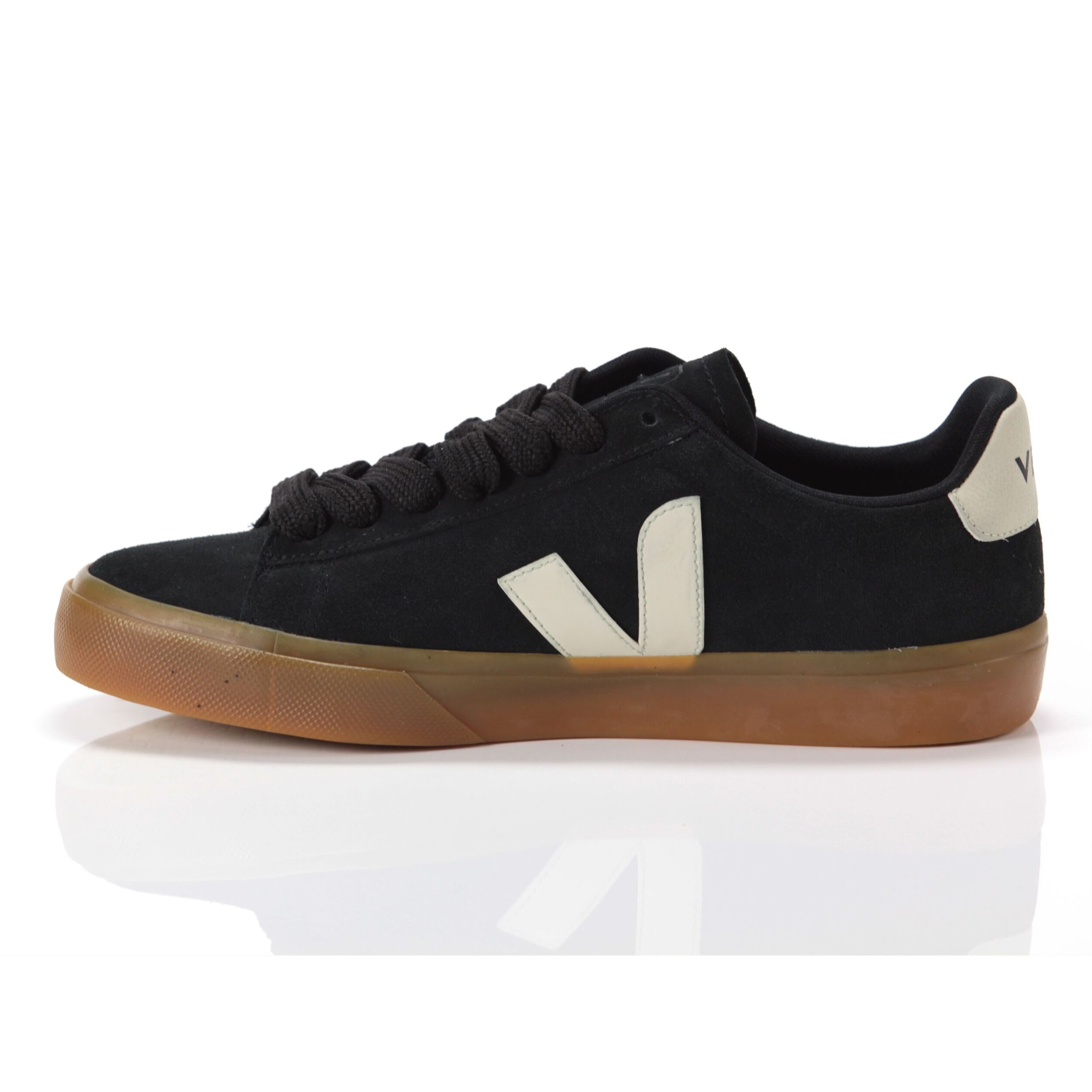 Sneakers Veja Campo Suede Black Pierre Nero