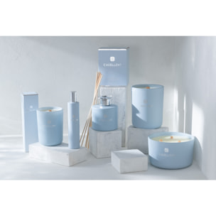 J-Line parfum de maison Excellent – White Tea - verre - bleu clair
