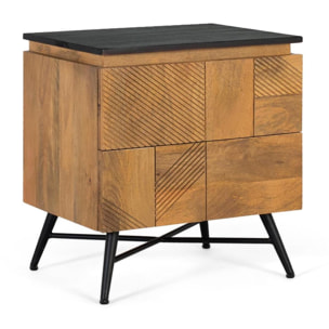 Mesita de noche - banco a los pies de la cama 55x50x40