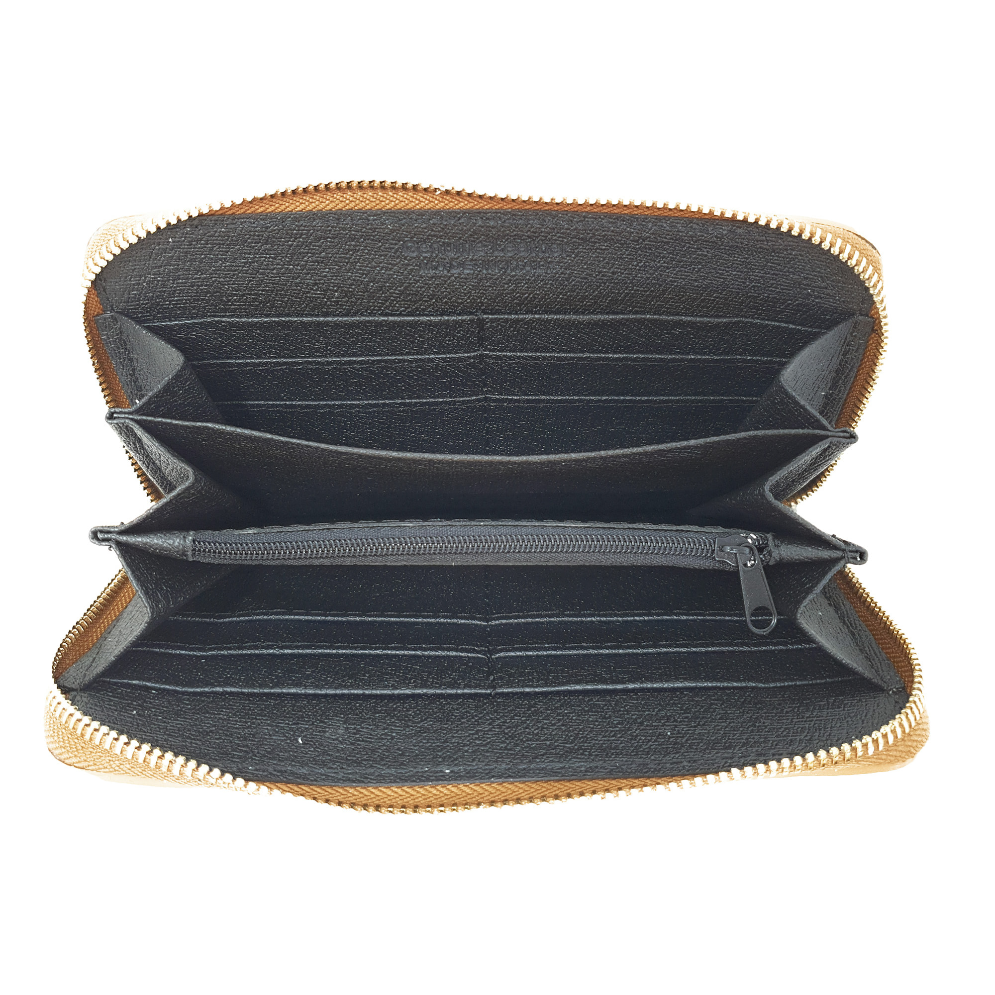 Chicca Borse Portafogli Lungo Donna in Pelle Cuoio