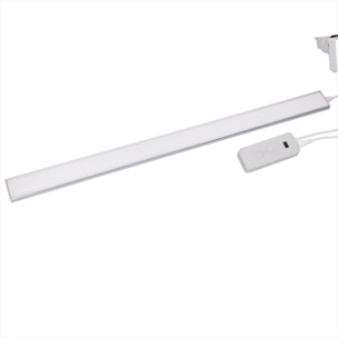 Forlight Sistema Lineal LED 600mm Aluminio Opal - Iluminación Eficiente y Moderna para el Hogar, Tecnología LED 4000K, Diseño Duradero en Aluminio y Policarbonato