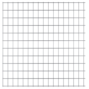 Rotolo Rete Metallica Per Recinzioni 25 M Zincata Elettrosaldata Rigida Maglia 75 x 50 mm Per Giardino Orto Piante Spazi Esterni (150 Cm)