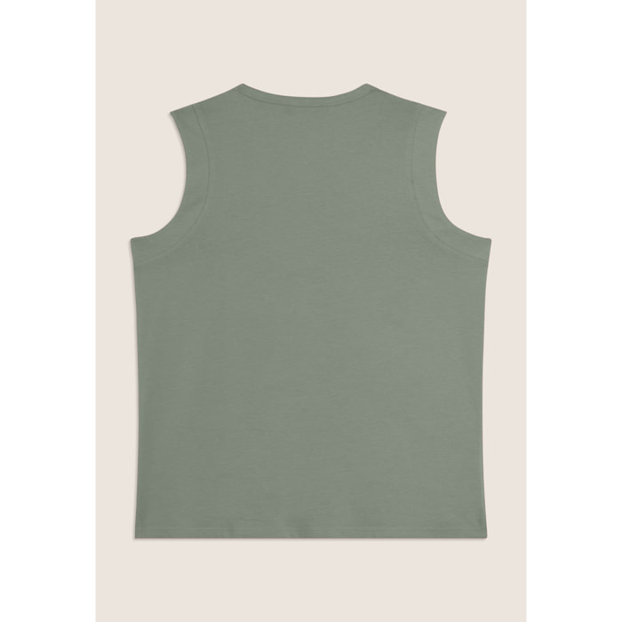 Canotta in Jersey con Logo FREDDY e Scritta "Mood Up"