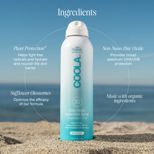 Mineral Body Spray SPF 30 Fagrance-Free - Spray Solaire Sans Parfum SPF 30